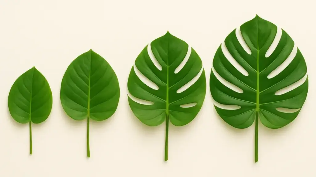 monstera leaves splitting