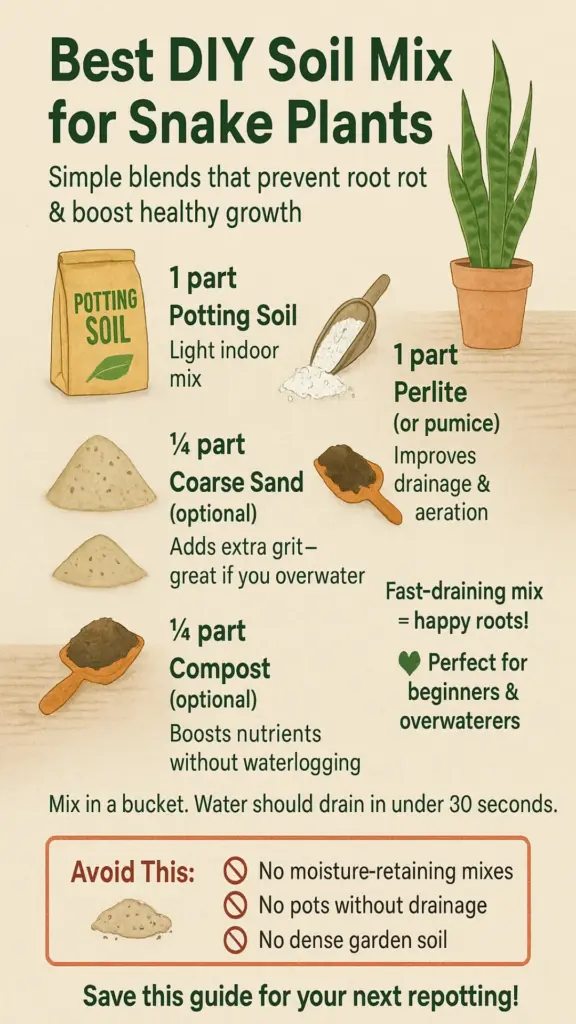 Best Soil for Snake Plant