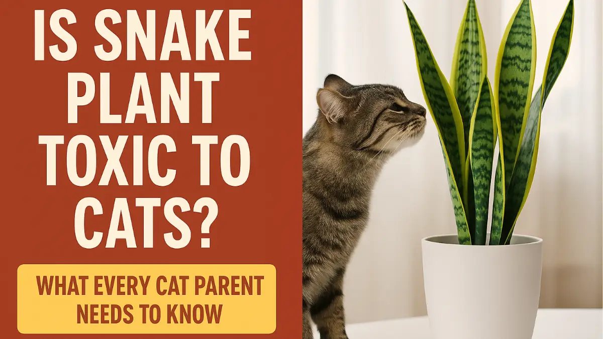 Is snake plant toxic to cats?