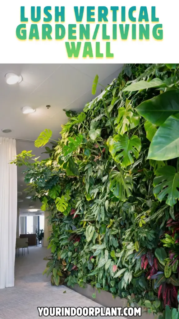 7 Indoor Garden Styles That Transport You to a Private Oasis 3 Lush Vertical GardenLiving Wall 1